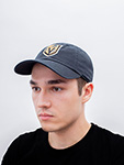 Бейсболка AMERICAN NEEDLE арт. 40742A-VGK Vegas Golden Knights Blue Line NHL (черный)